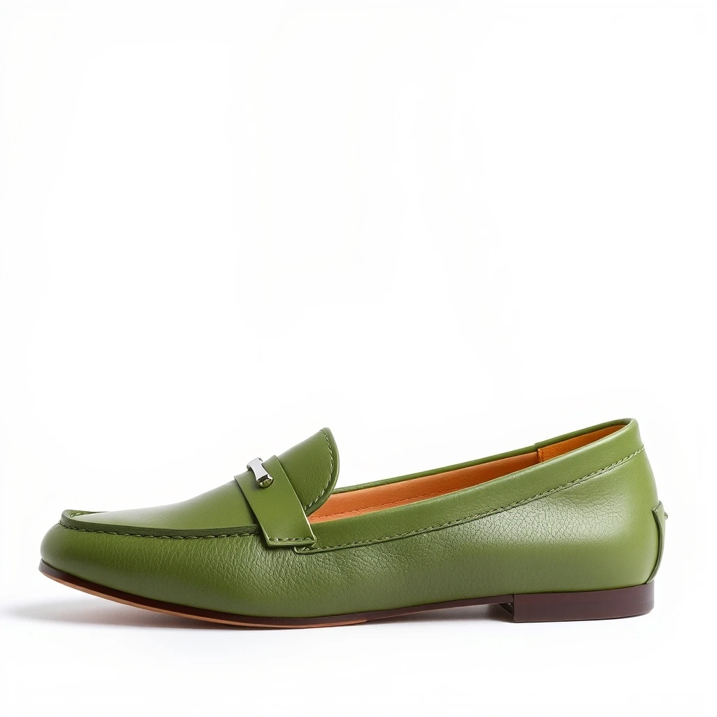 Verdiana | mocassino verde oliva